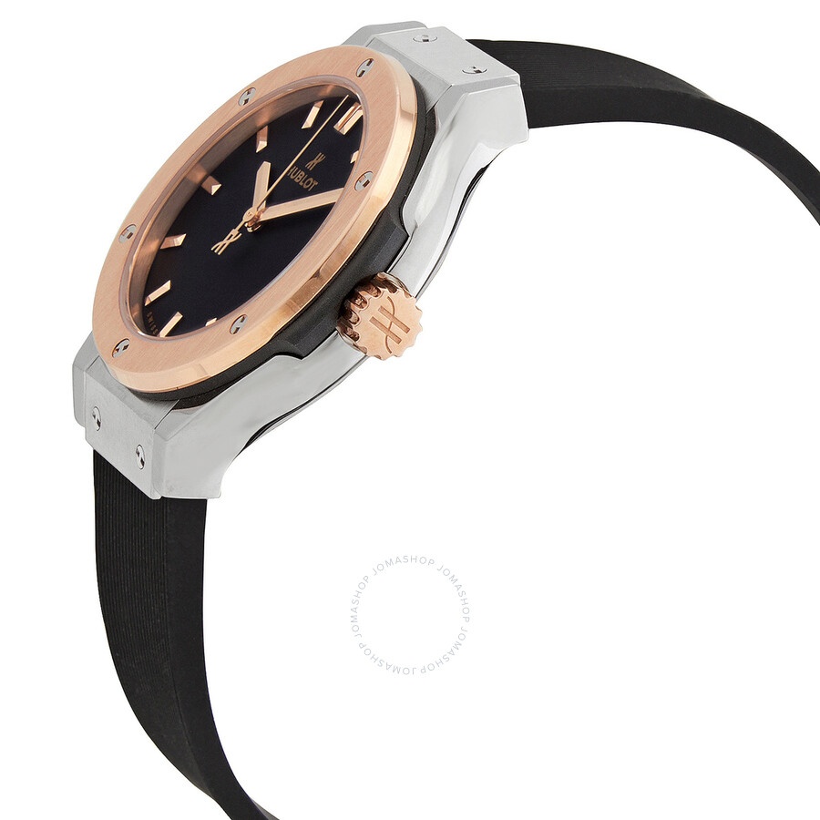 Hublot Classic Fusion Mat Black Dial Ladies Watch 581.NO.1181.RX - 2