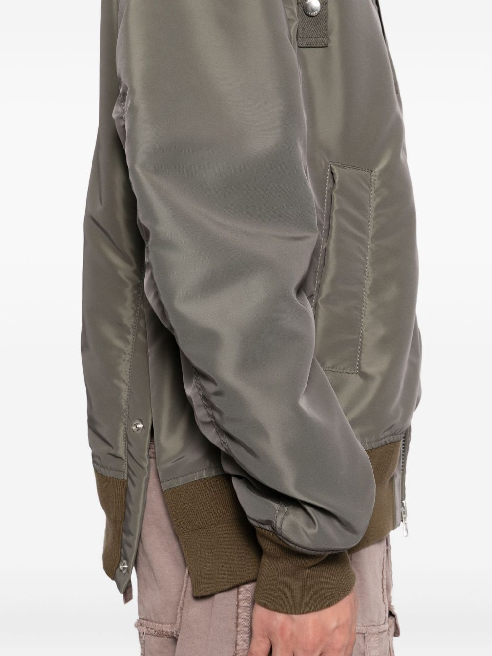 twill bomber jacket - 5