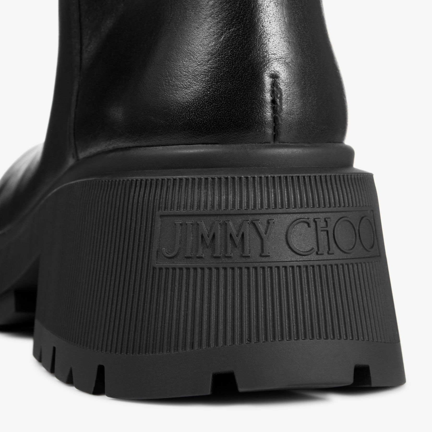 Tamsin Knee Boot Flat
Black Shiny Calf Leather Knee High Boot - 3
