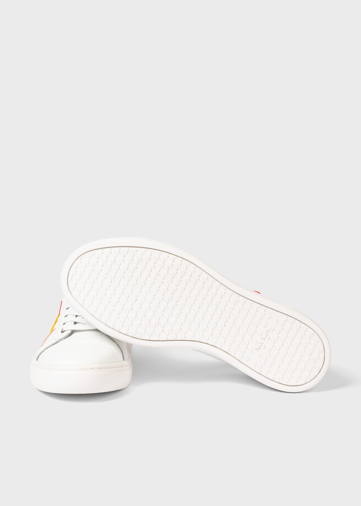Leather 'Lapin' Logo Sneakers - 3