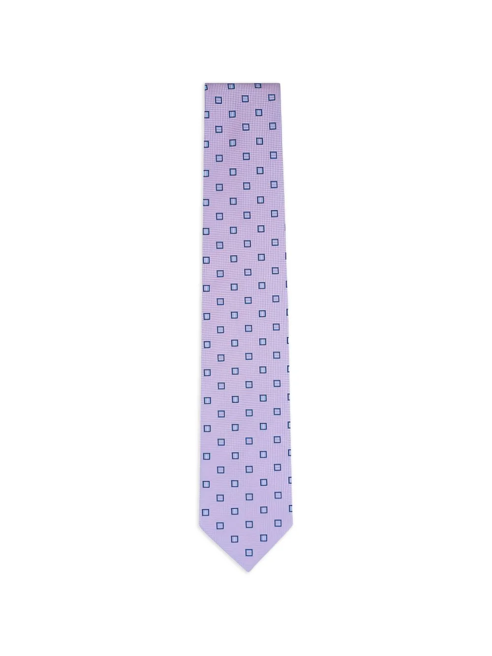 spring square silk tie - 1