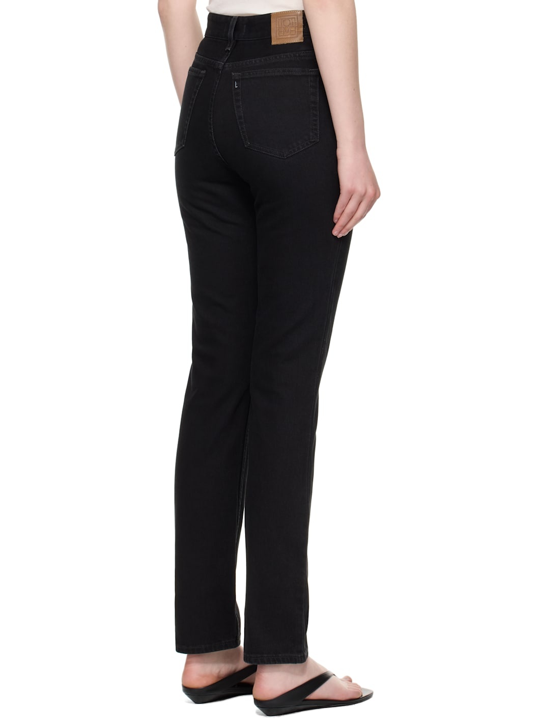 Black High Slim Jeans - 3