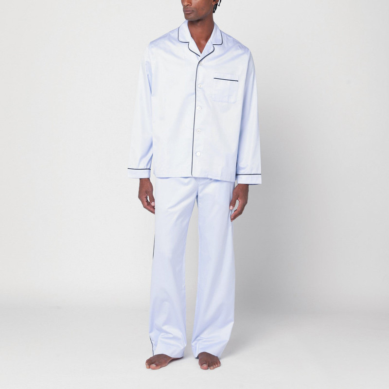 TEKLA Light blue pyjama trousers outlook