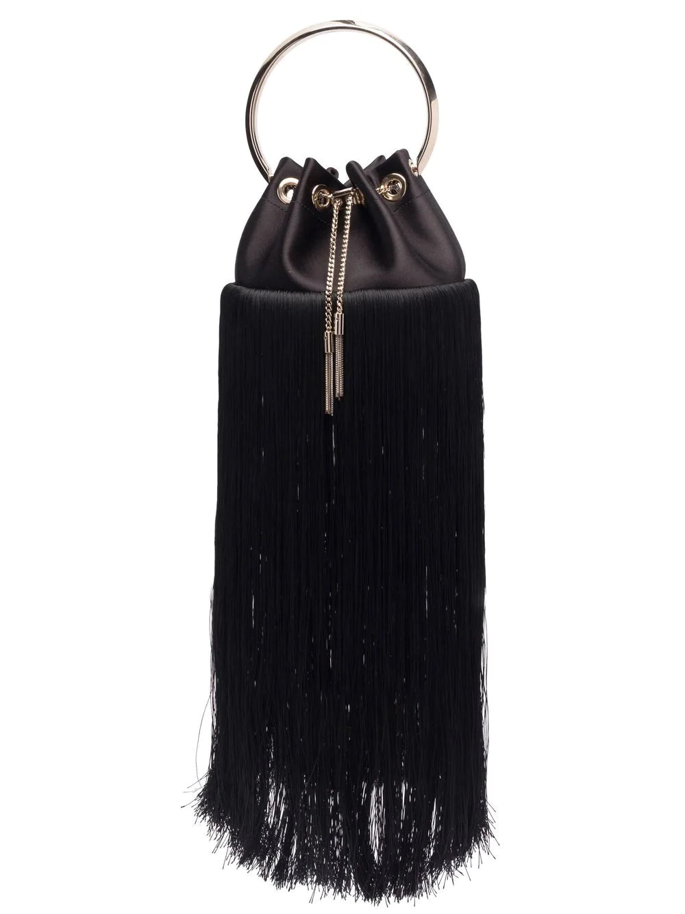 Bon Bon fringed bucket bag - 1