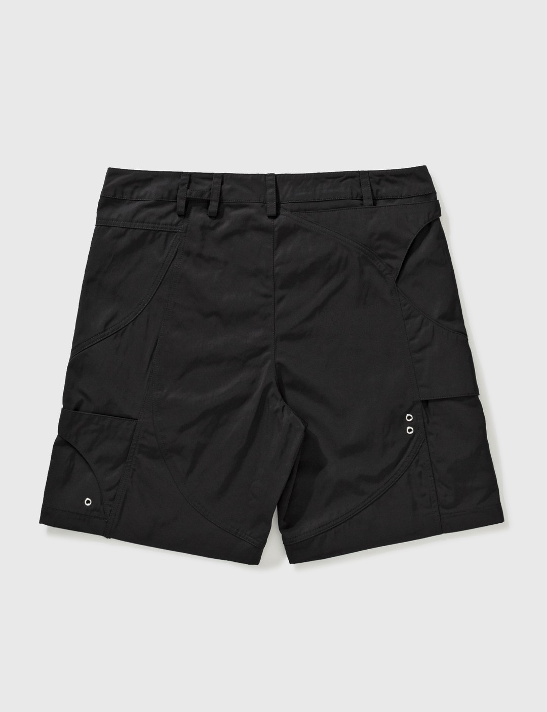 MINIMAL TWILL CARGO SHORTS - 2