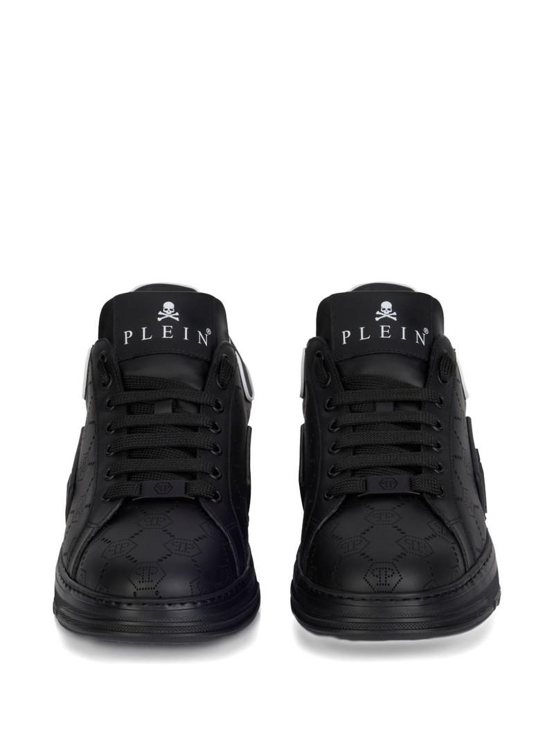 monogram low-top sneakers 3