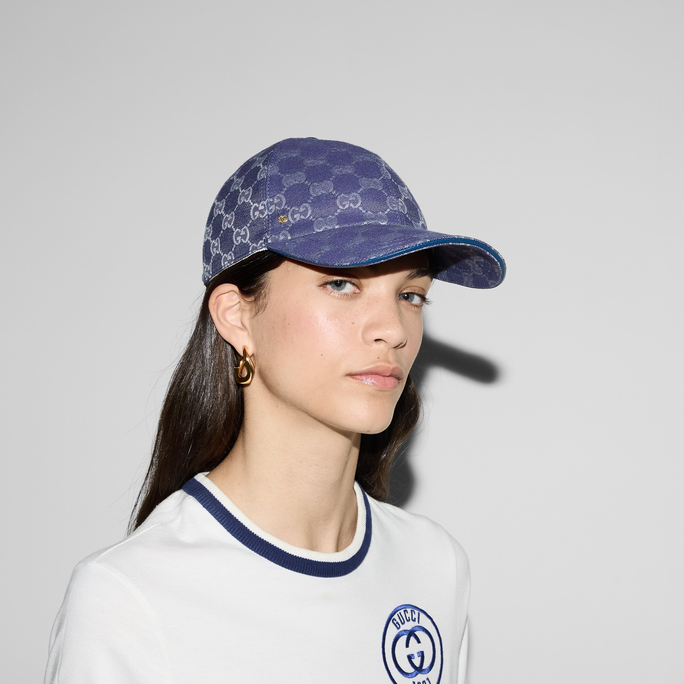 GG canvas baseball hat - 4