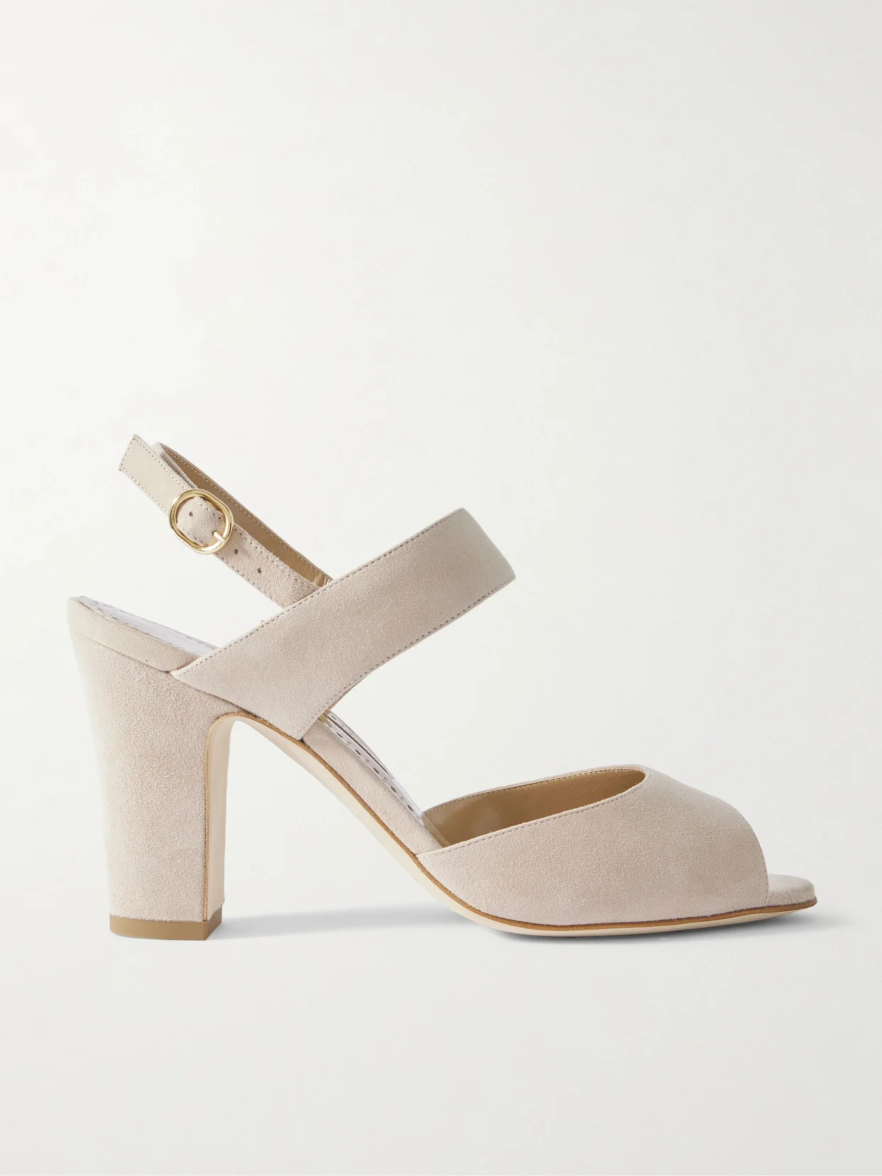 Khiko 90 Suede Slingback Sandals - 1