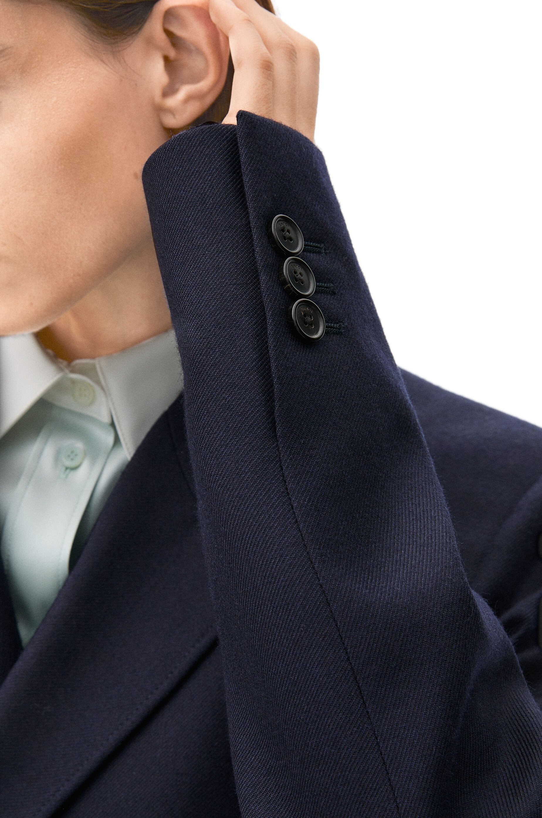 ジャケット Loewe Short Jacket In Wool Loewe Short jacket in wool | REVERSIBLE
