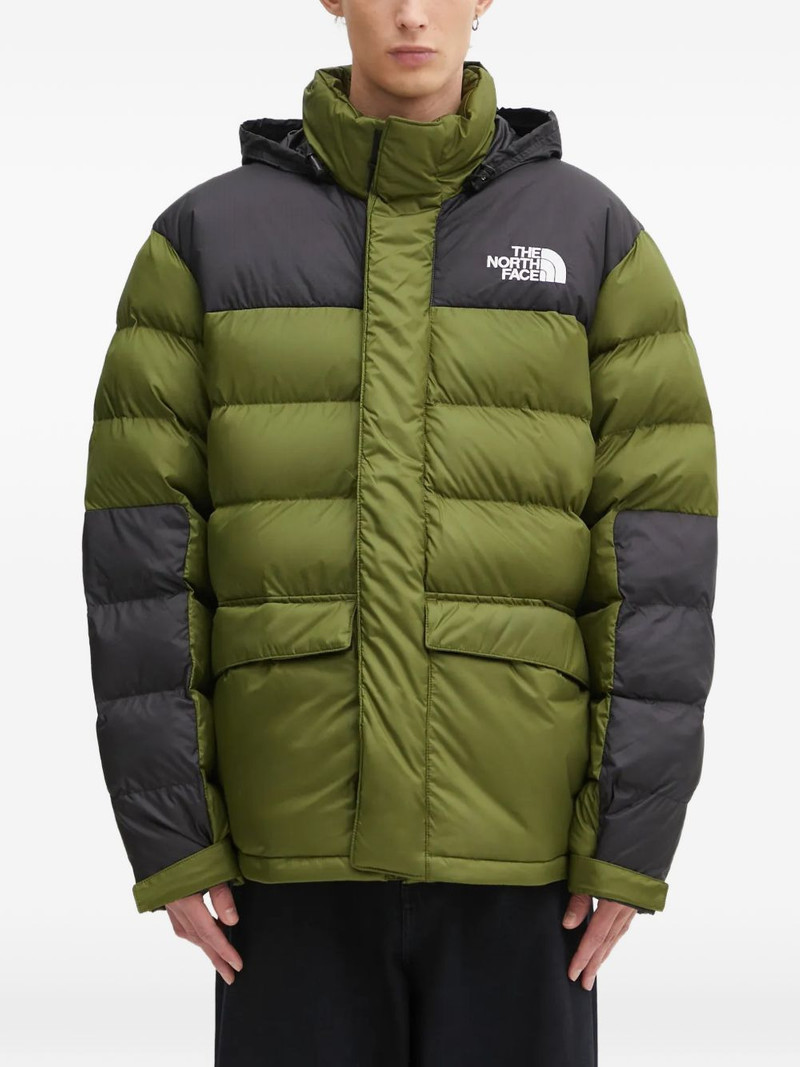 hooded two-tone jacket 1