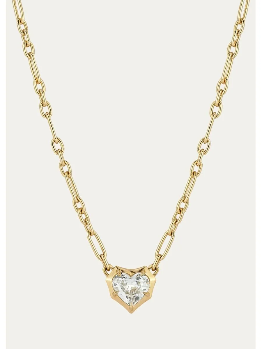 One-of-a-Kind Alchemy Heart Pendant Necklace - 1