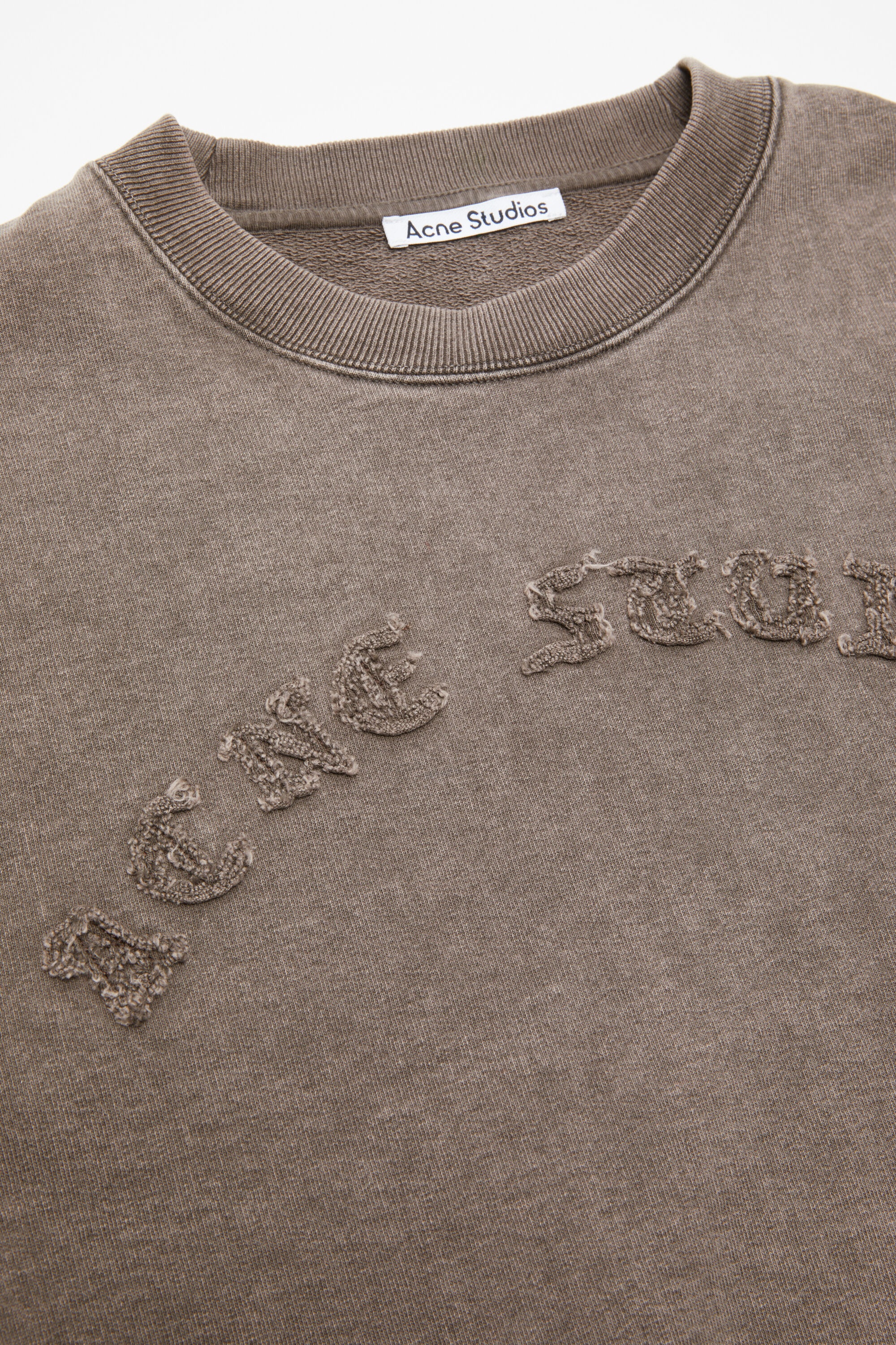 Logo sweater - Taupe Brown - 4