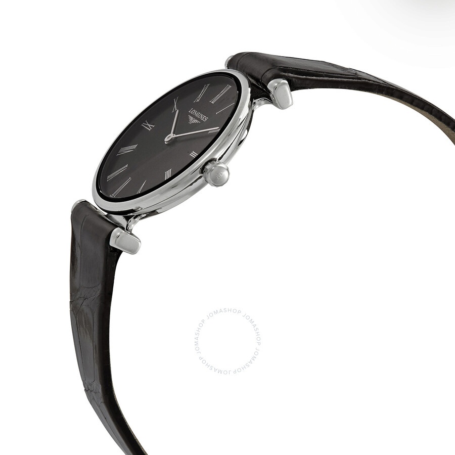 Longines La Grande Quartz Black Dial Ladies Watch L4.209.4.51.2 - 2
