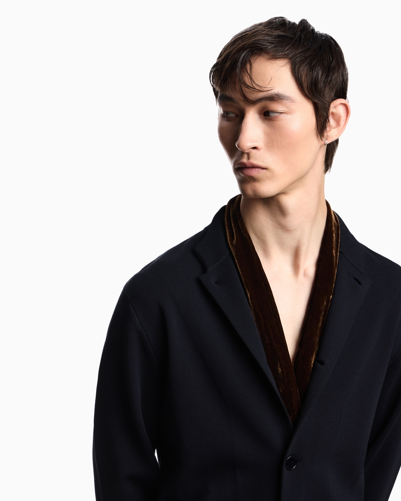 ICON KNITTED JACKET WITH GURU COLLAR - 5