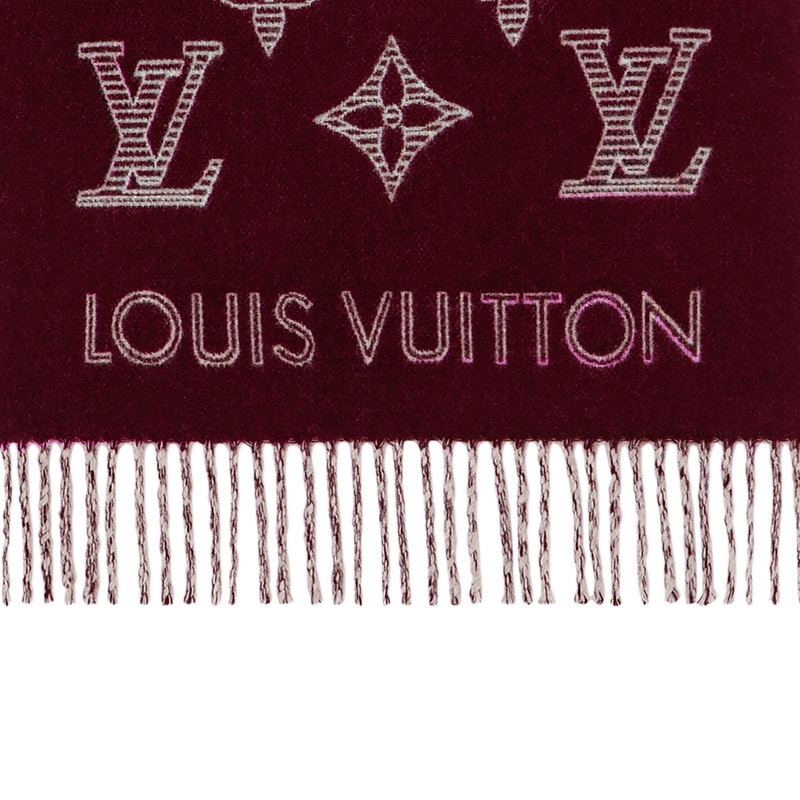 Monogram Shadow Scarf 4