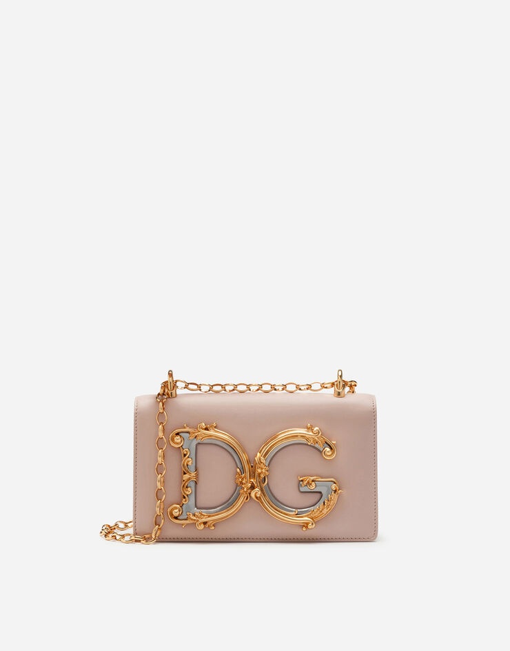 DG Girls phone bag in plain calfskin - 1