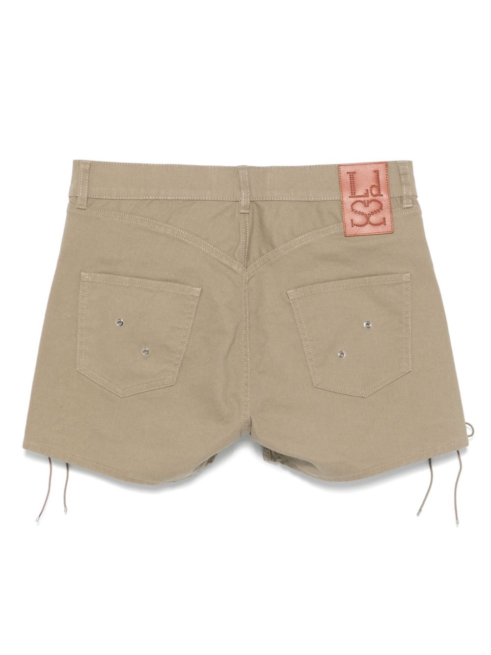 double lace-up shorts - 2