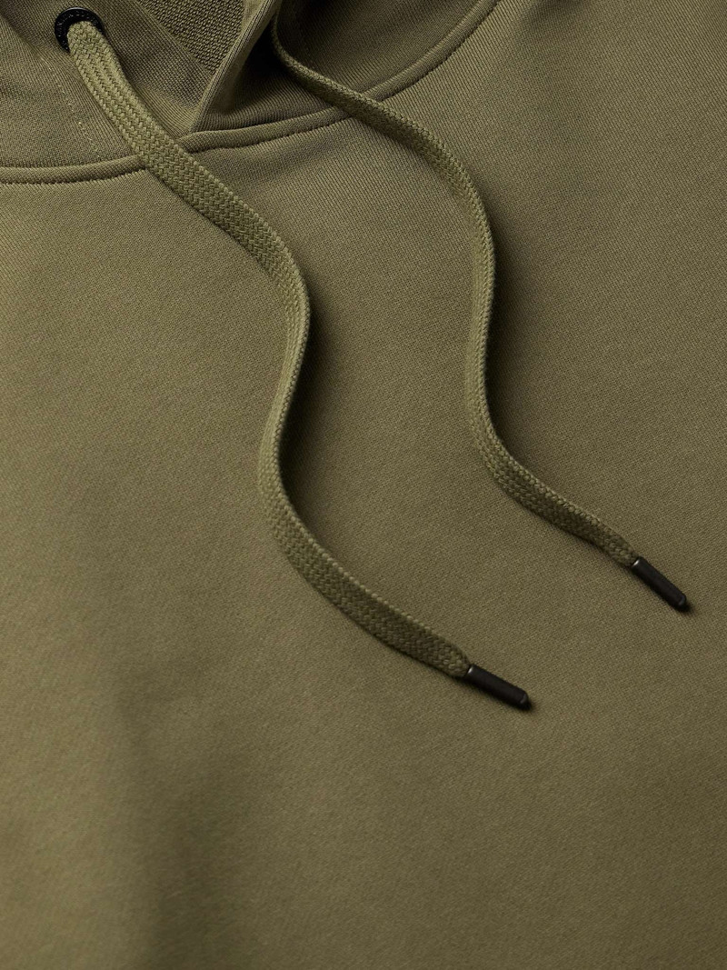 Huron Logo-Appliquéd Cotton-Jersey Hoodie 4