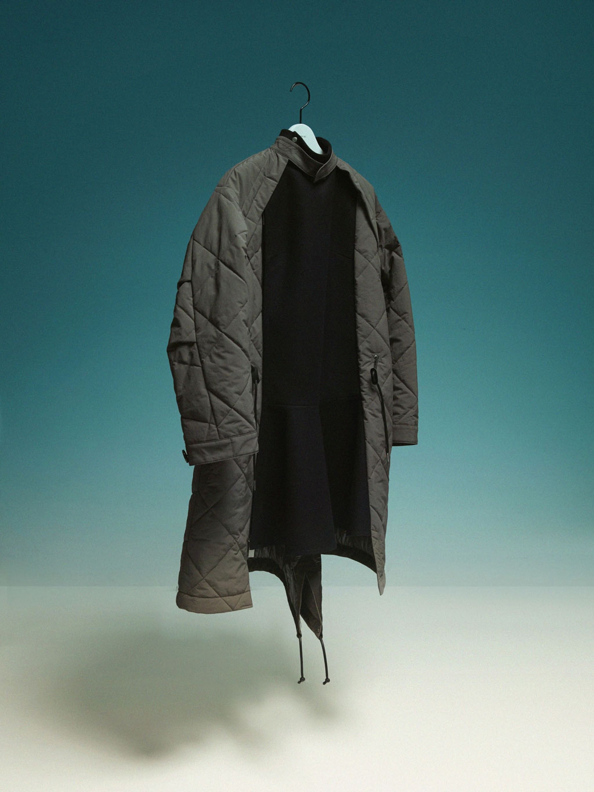 Wool Melton Mix Coat - 2
