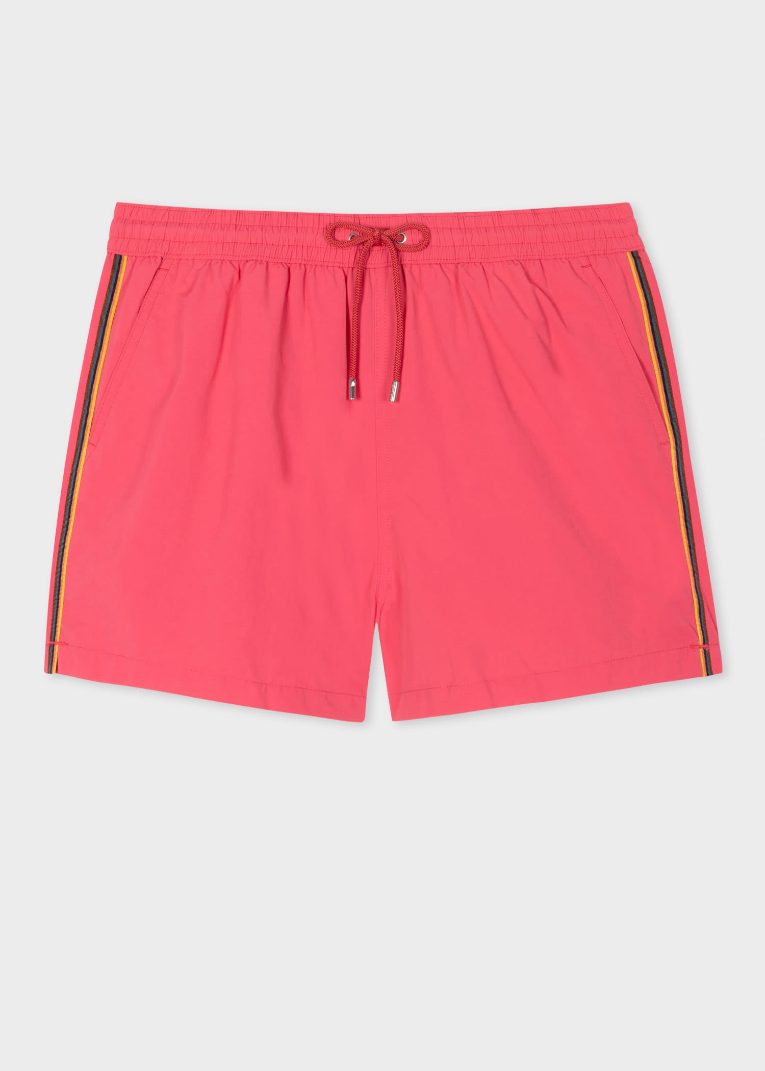 Washed Pink Swim Shorts - 1