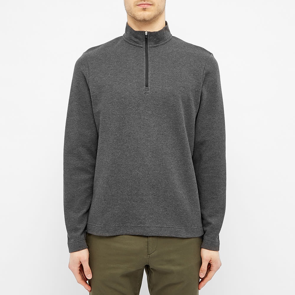 Sunspel Long Sleeve Half Zip Sweat - 3