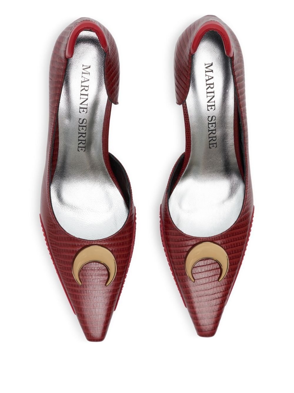60mm lizard-skin effect pumps - 4