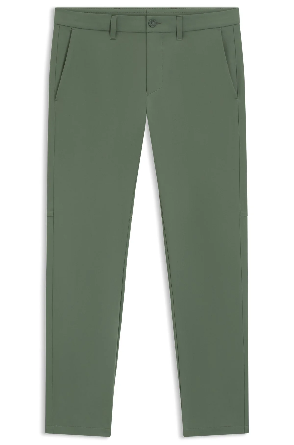 SLIM-FIT PANTS IN WATER-REPELLENT STRETCH FABRIC - 1