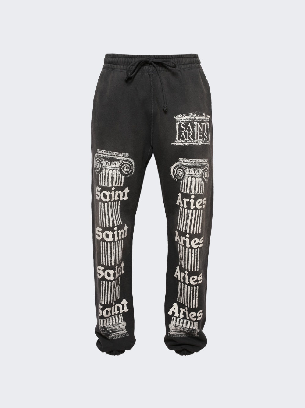 SAINT M×××××× Aries Sweatpant Black - SM-A23-0000-C04 | REVERSIBLE