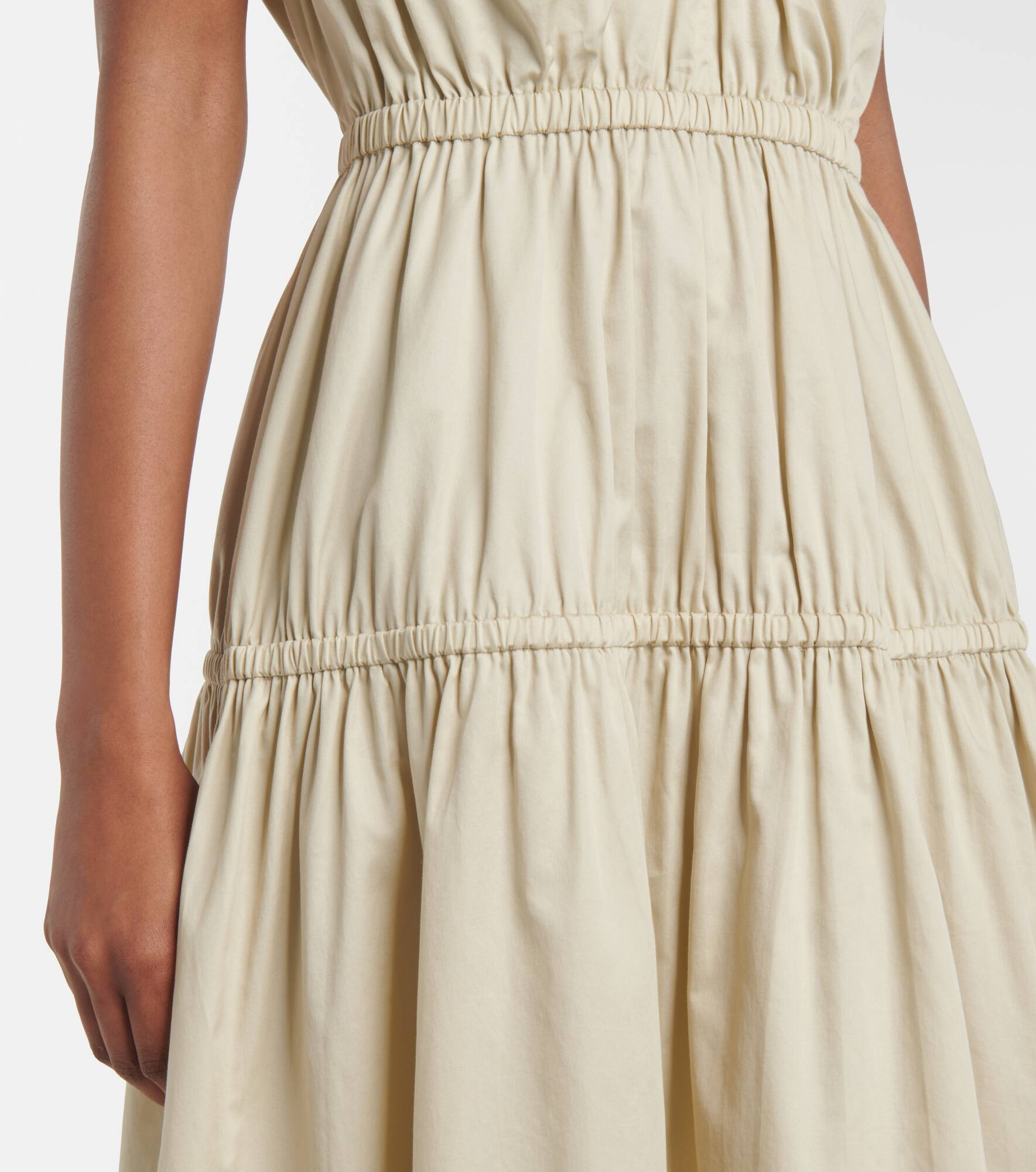 Cotton midi dress - 5