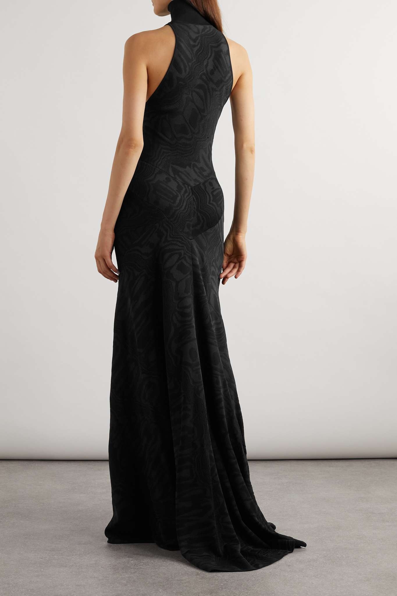 Archetypes jacquard-knit gown - 4