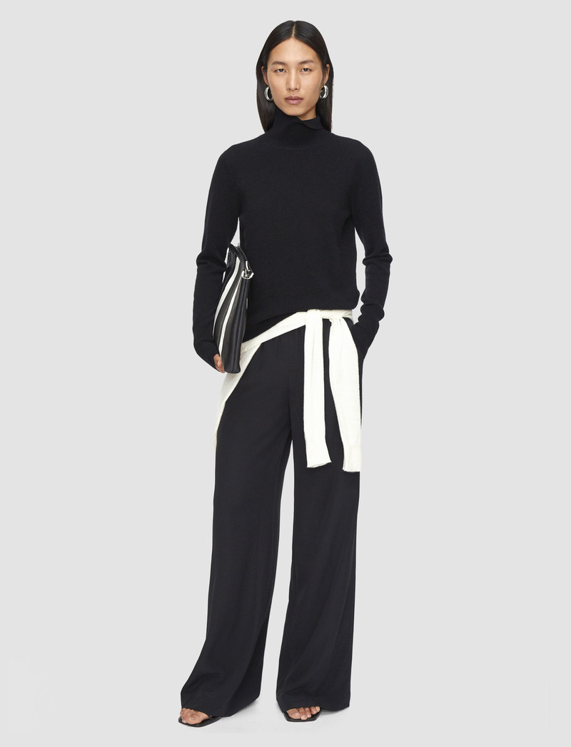 Light Pure Cashmere High Neck Jumper 3