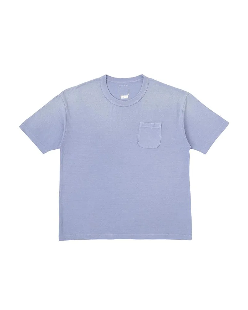 JUMBO TEE S/S DMGD BLUE - 1