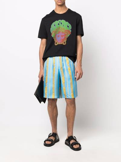 VERSACE chain-link bermuda shorts outlook