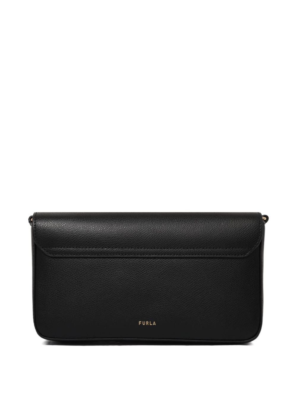 Iride clasp-fastening leather shoulder bag - 2