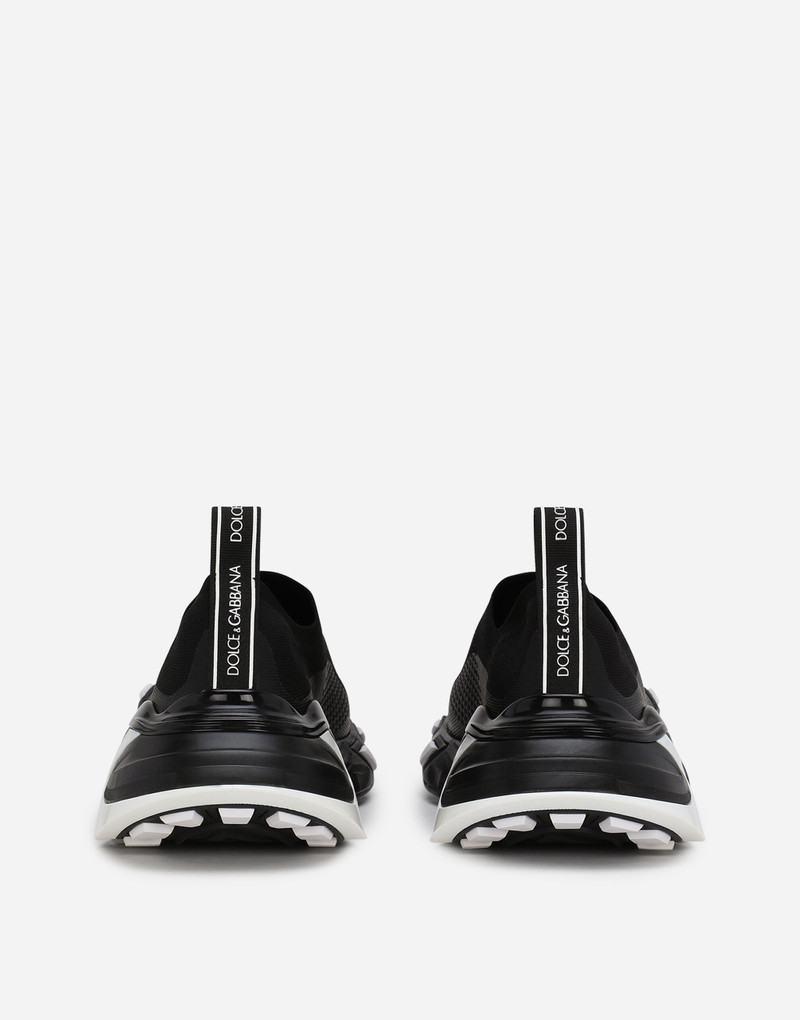 Dolce & Gabbana Sorrento sneakers in stretch mesh with logo outlook