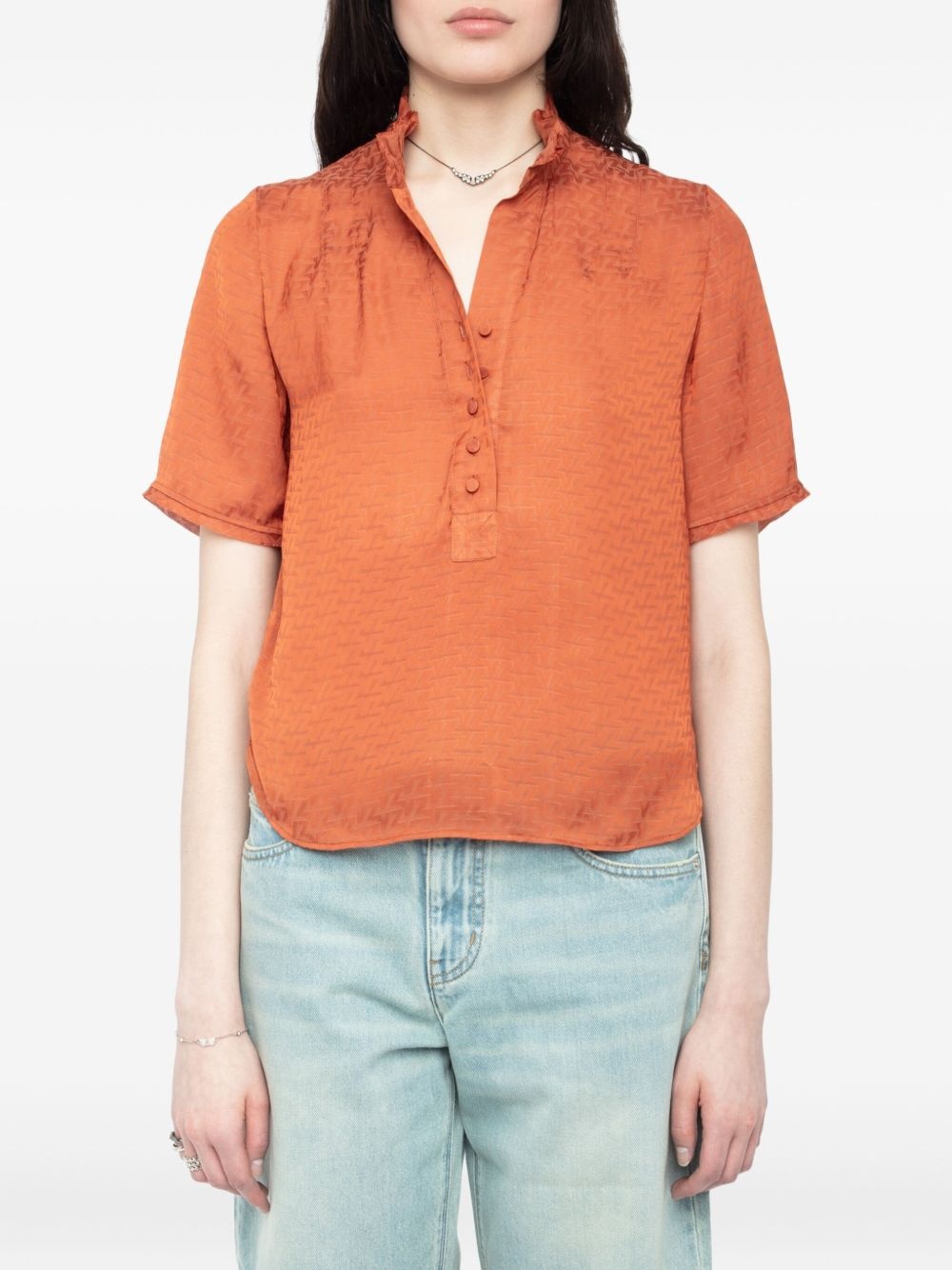 Topher satin blouse - 3