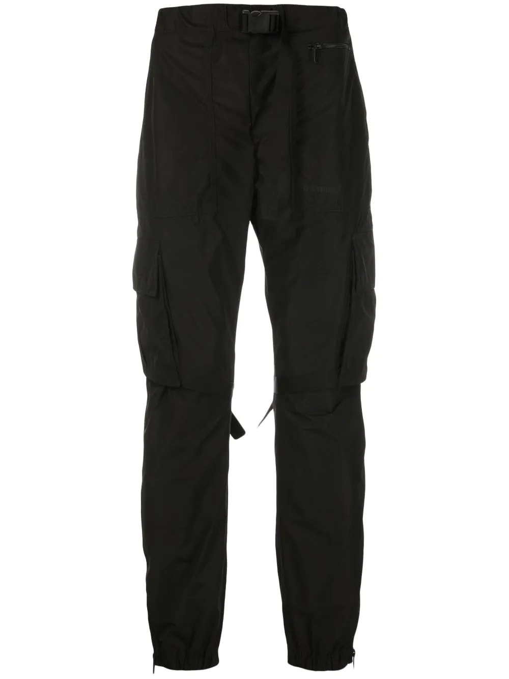 straight-leg cargo trousers - 1