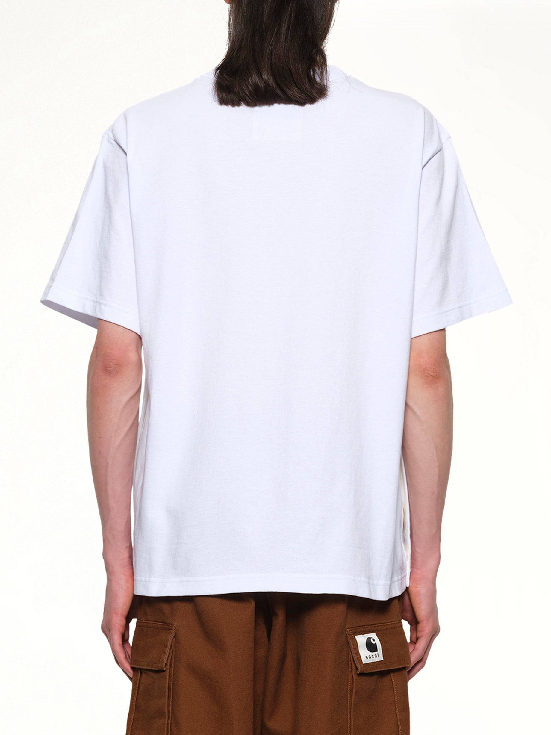 Carhartt WIP Cotton Jersey T-Shirt in White - 5