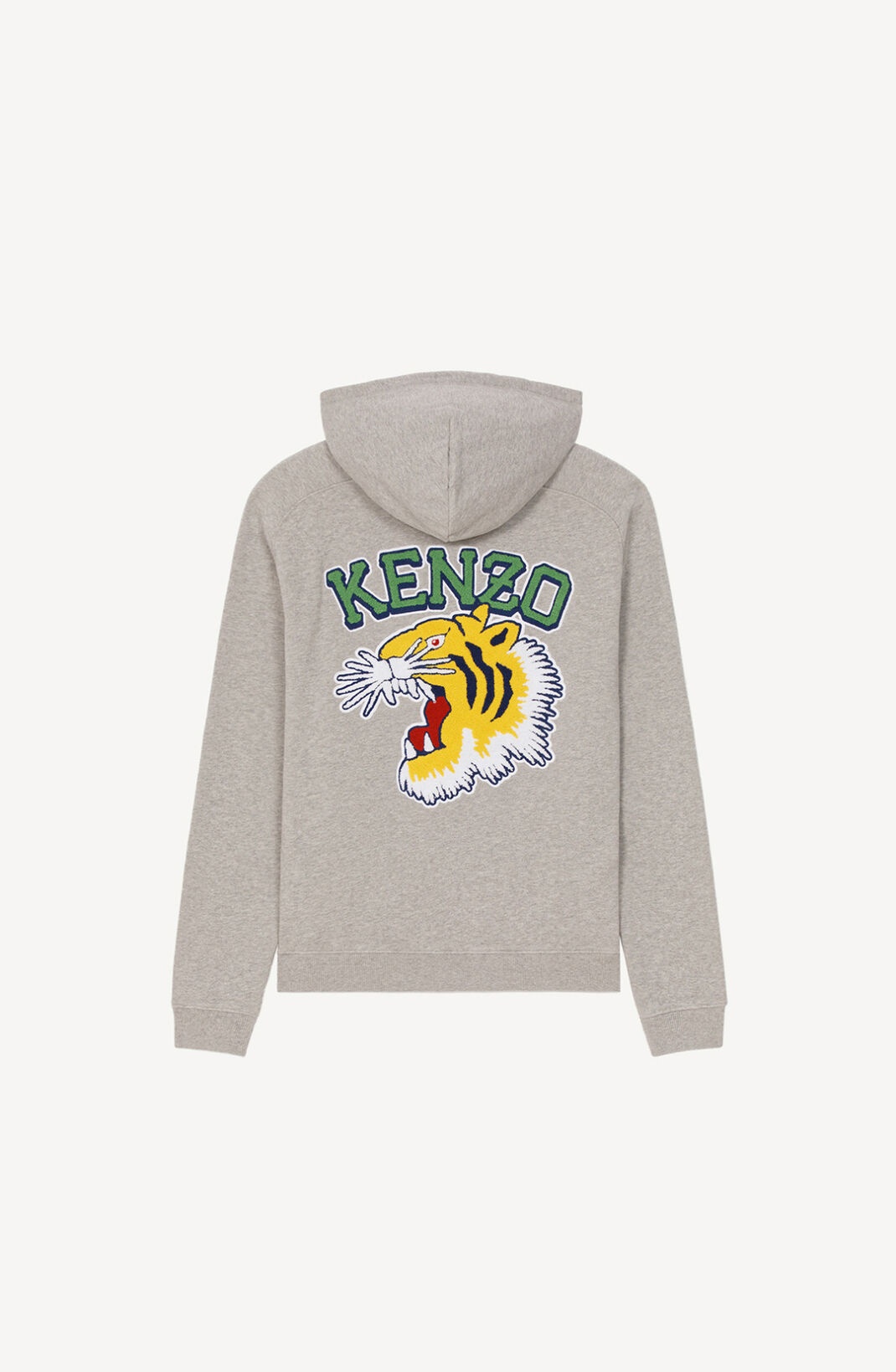 ★関税込★KENZO★EMBROIDERED SEASONAL TIGER POPOVER HOODIE★ Kenzo Men's Festive Tiger Pop Over Hoody in Midnight Blue Kenzo
