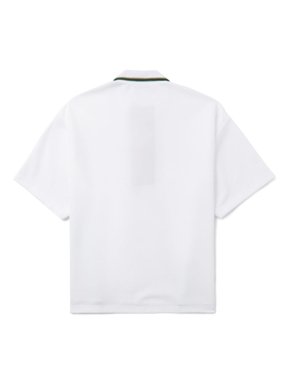 logo-embroidered polo shirt - 6