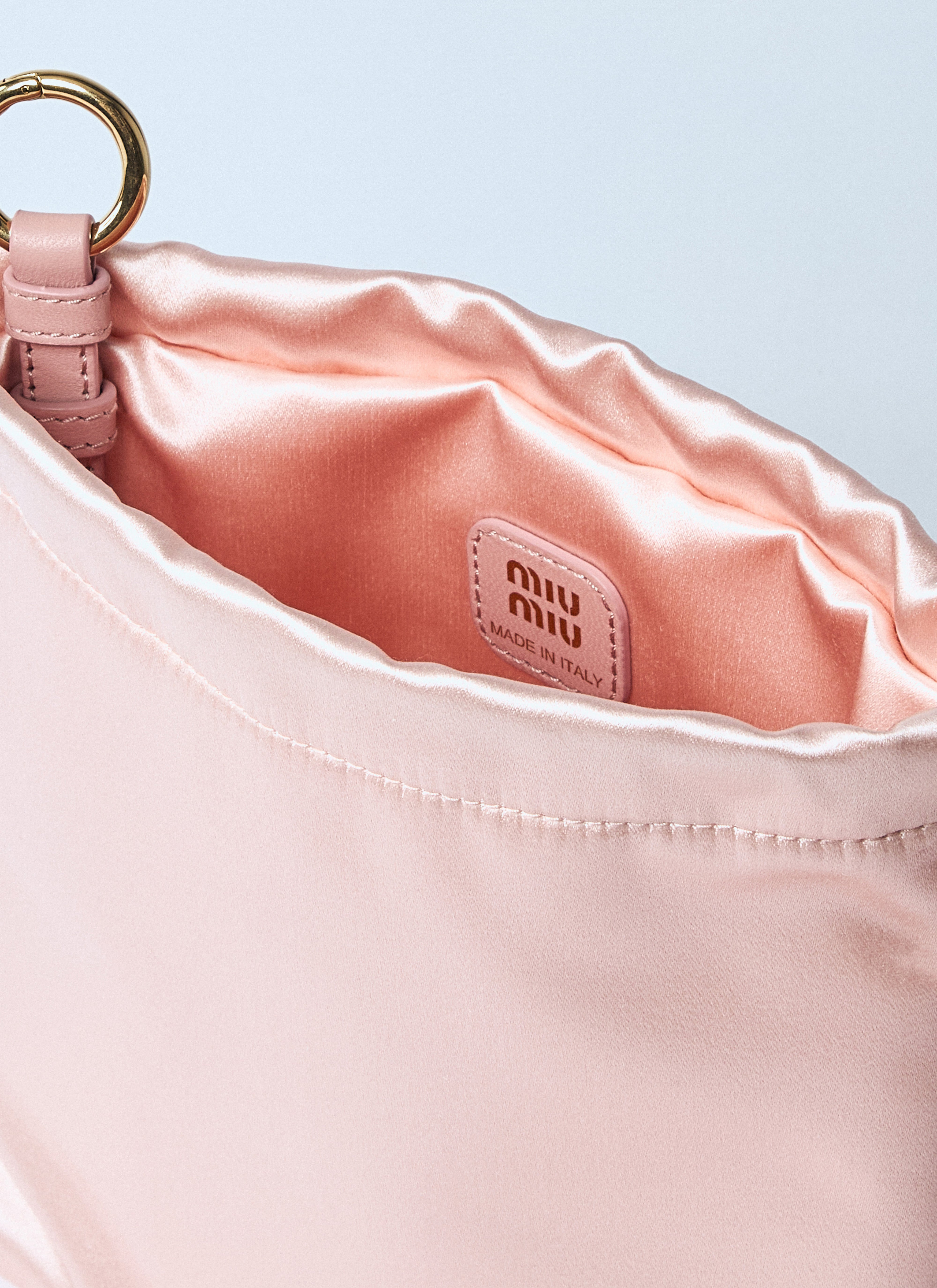 Miu Miu Women Satin Pouch - 5