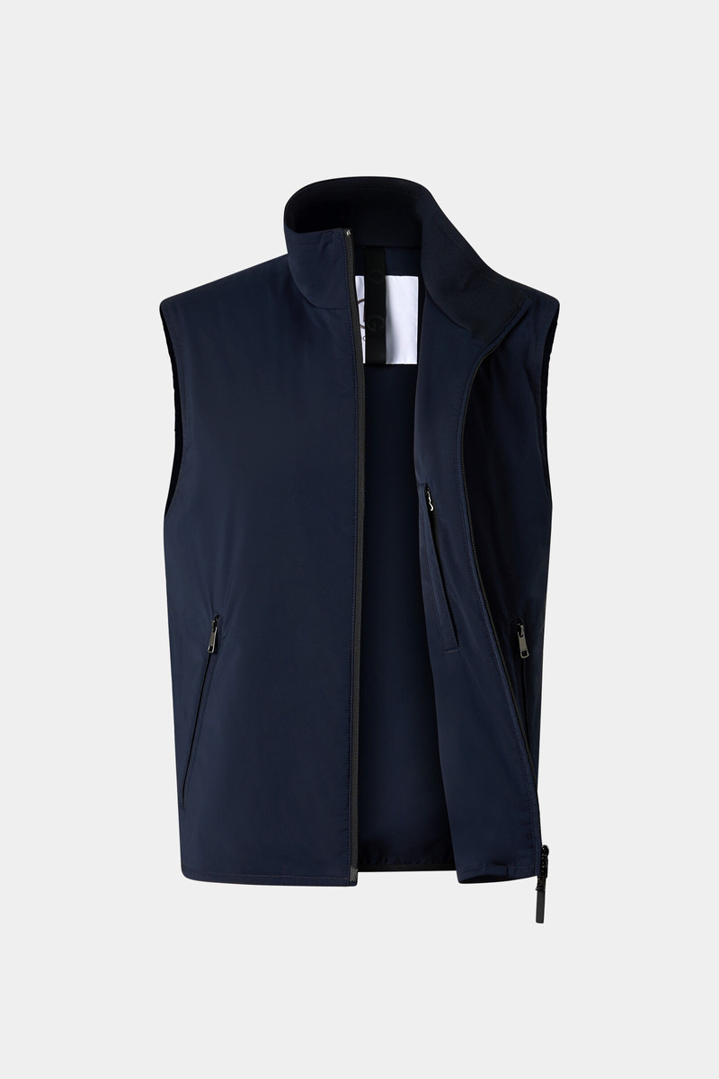 Jonny lightweight vest in Navy blue 2