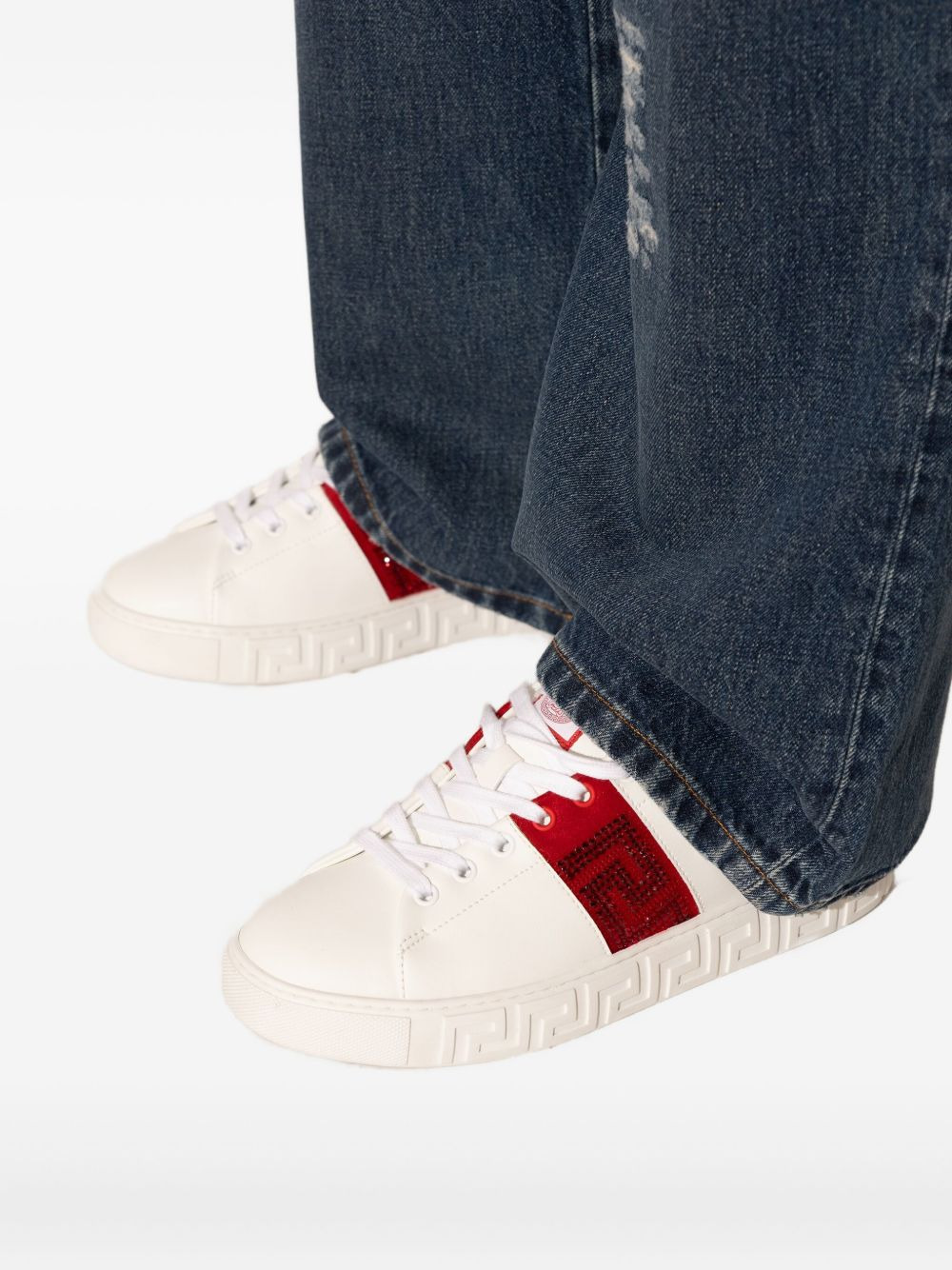 Greca embellished sneakers - 5