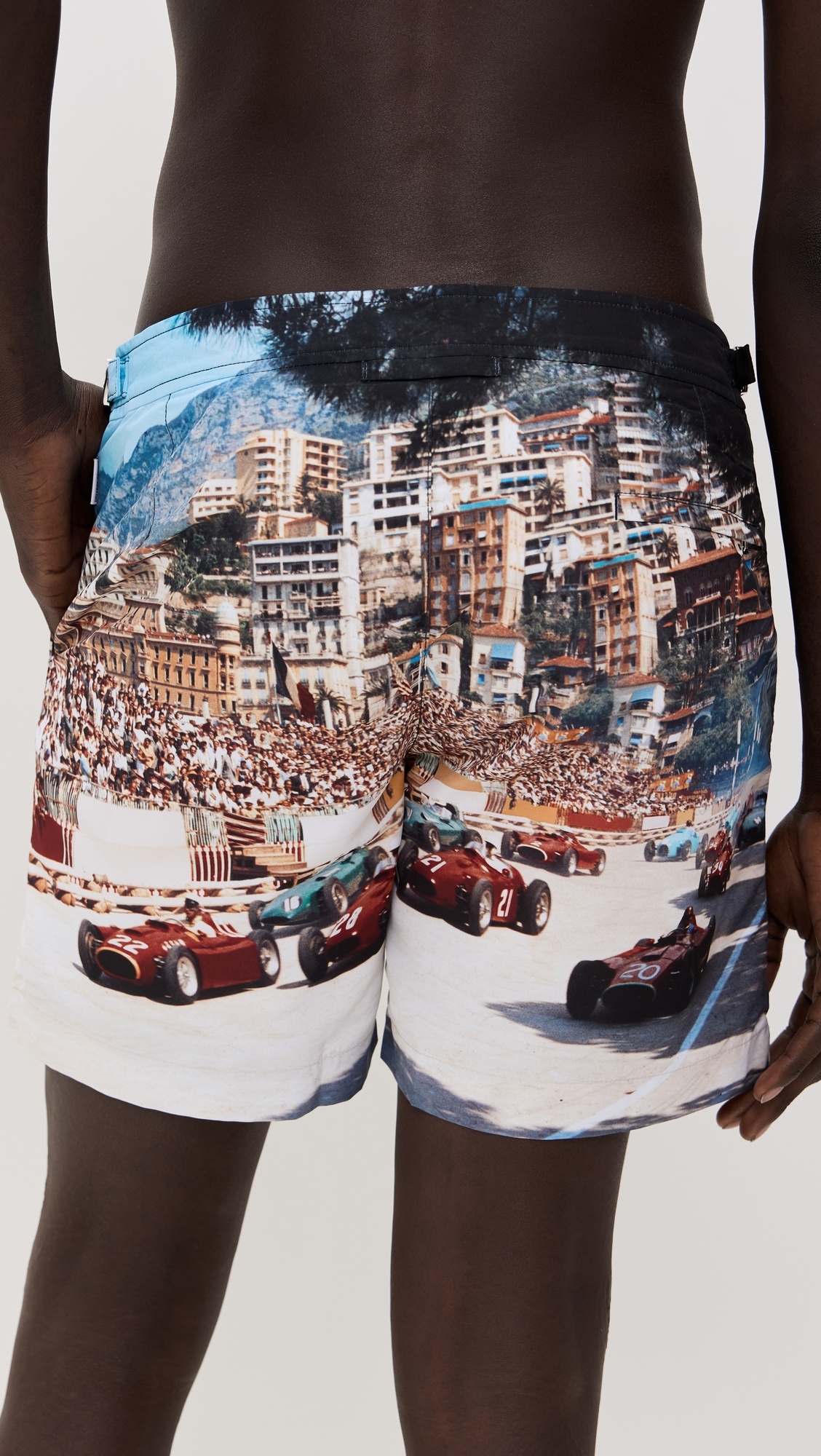 Bulldog Photographic Swim Shorts 5.5" - 2