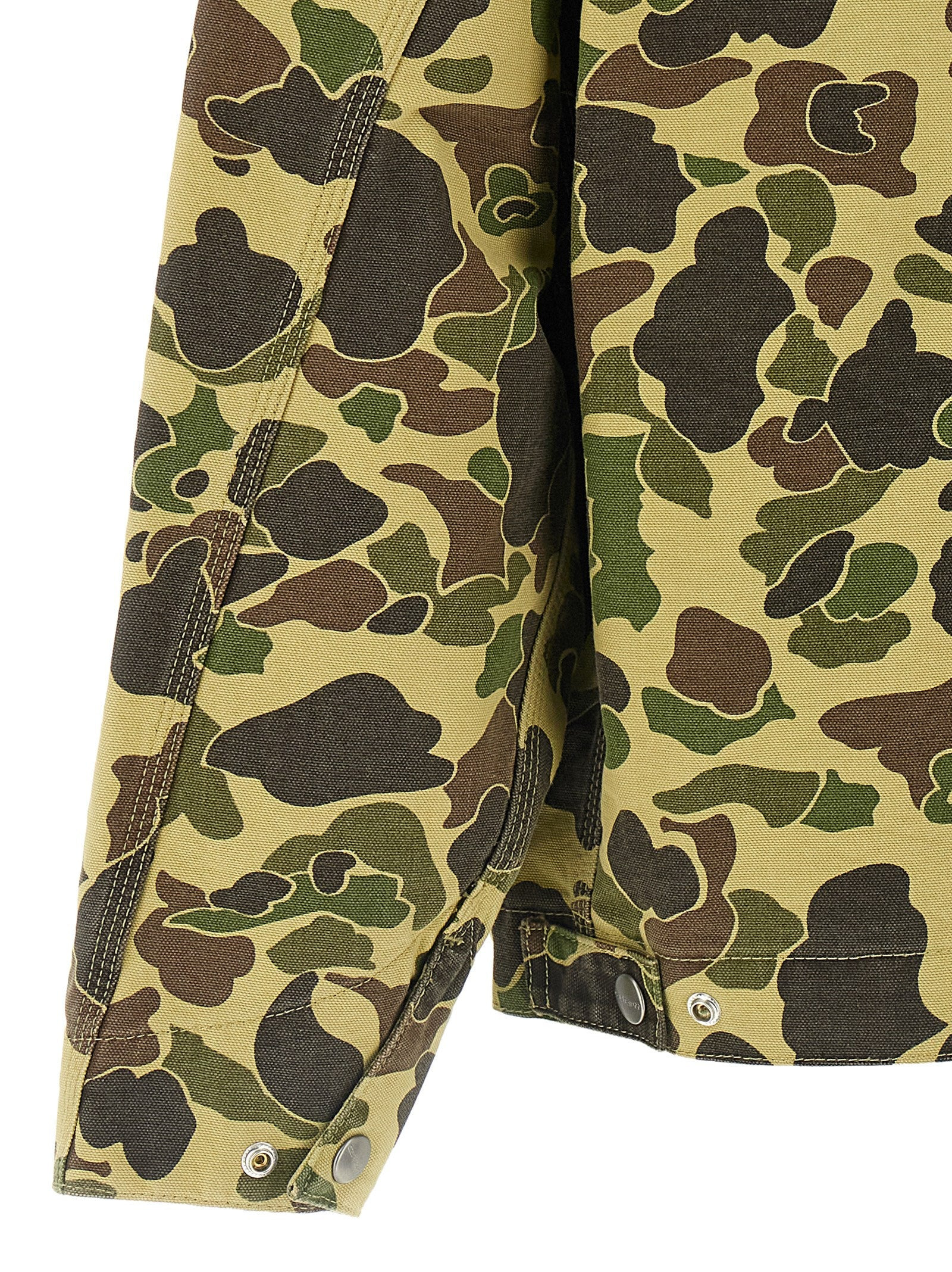 Duck Detroit Puffer Jackets Green - 4