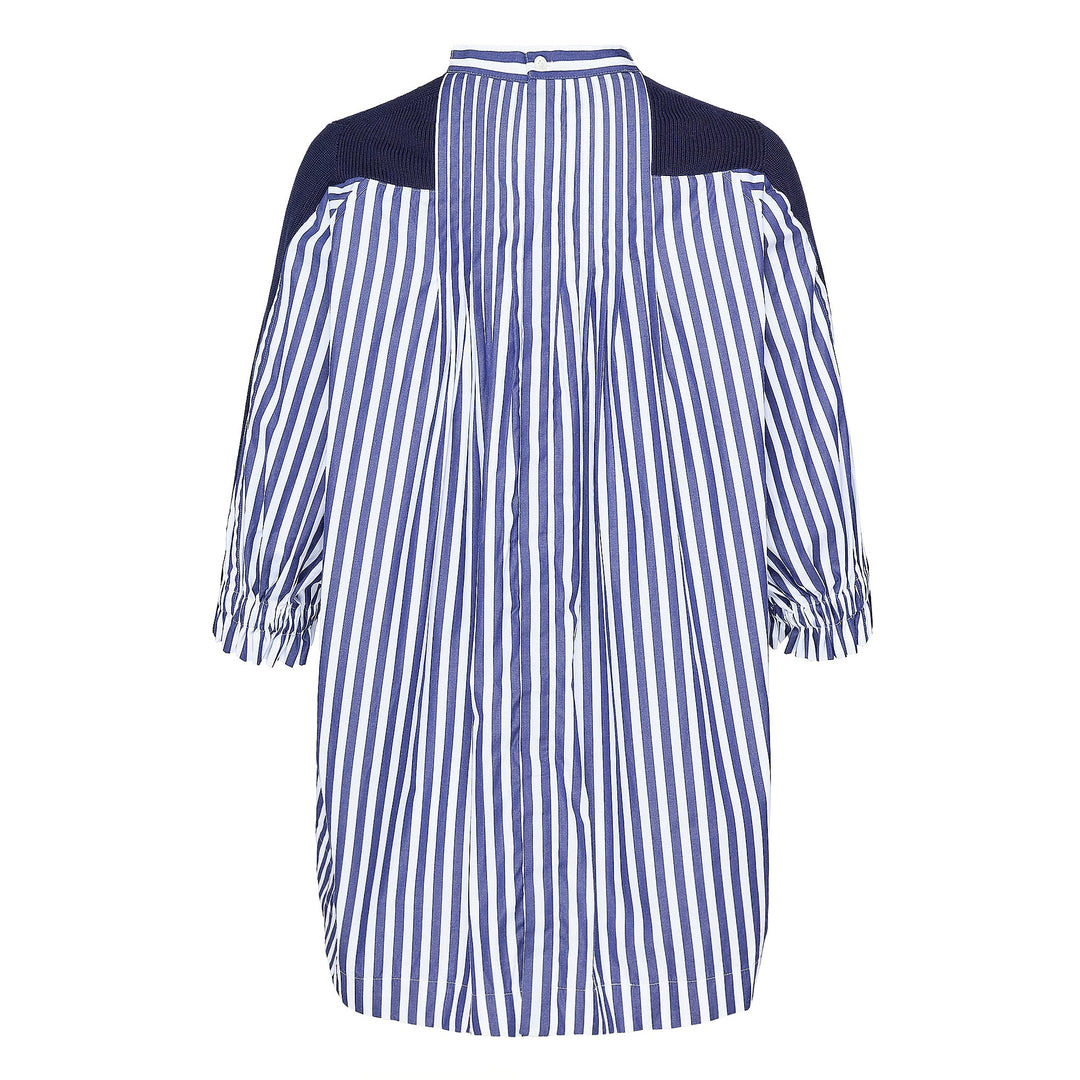 Cotton Knit X Cotton Poplin Top - 2