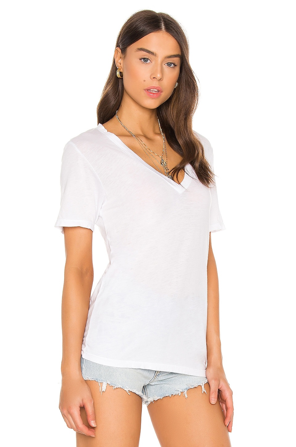 Classic V Neck Tee - 2