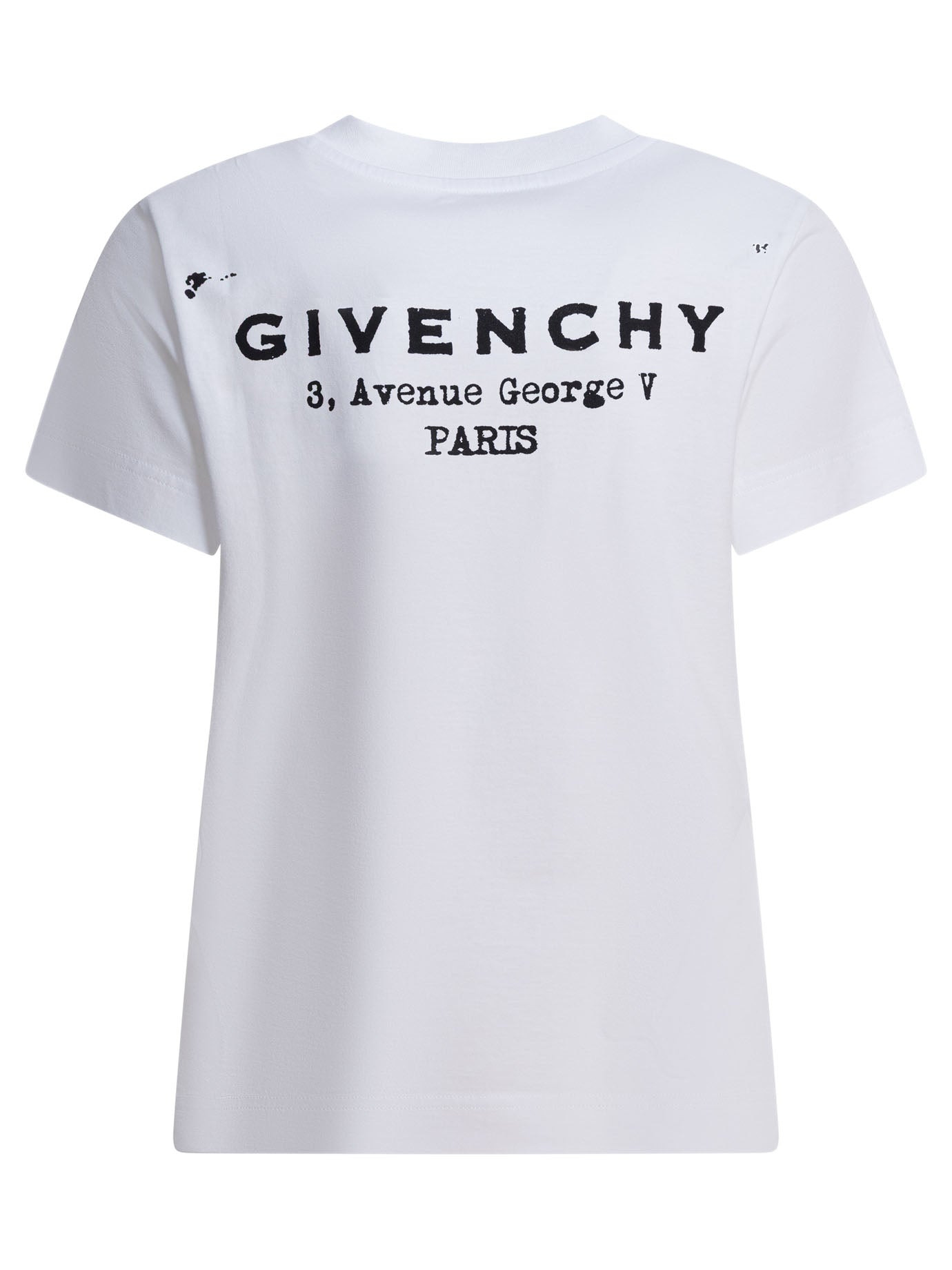 Givenchy Women T-Shirt With Givenchy Print - 2