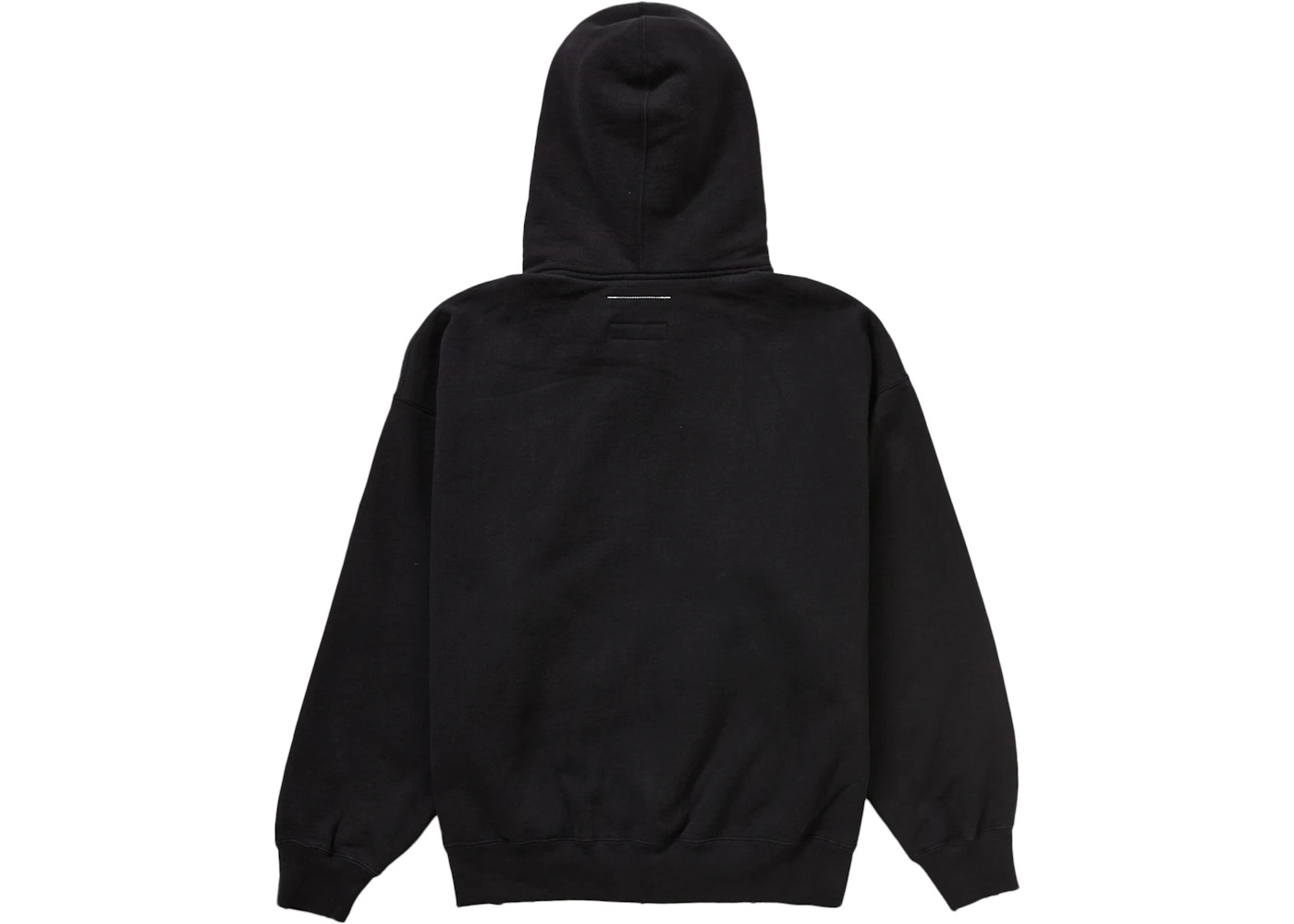 Supreme MM6 Maison Margiela Zip Up Hooded Sweatshirt Black - 2