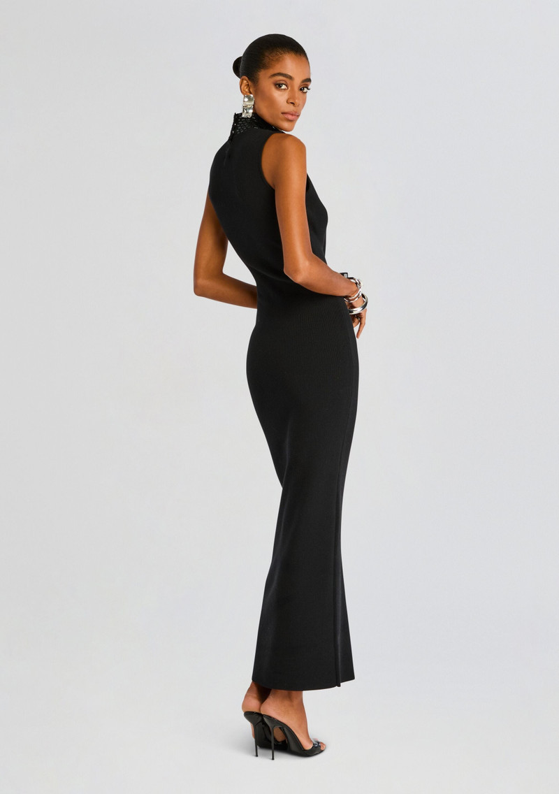 ENVY EMBELLISHED KNIT DRESS 4